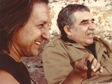 Ruy et Gabriel Garca Mrquez, Cuba, dans la premie moiti des annes 80